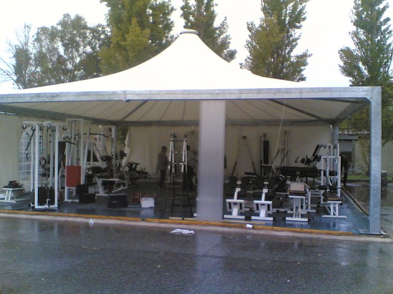 gazebi in alluminio